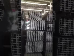 गर्म डूबा जस्ती वर्ग पाइप पूर्व जस्ती वर्ग आयताकार खोखले खंड वर्ग स्टील पाइप